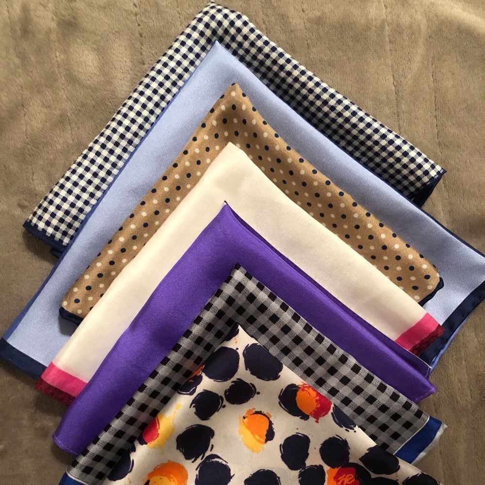 Men’s Pocket Squares  - Picture 2 of 3